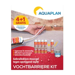 Kit Barrière contre l'humidité 4+1